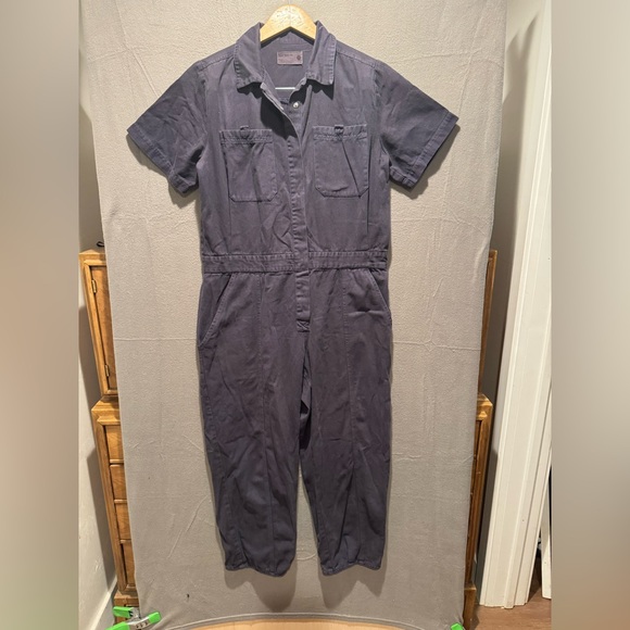 Back Beat Co. Pants - Back Beat Co. Dark Blue Jumpsuit